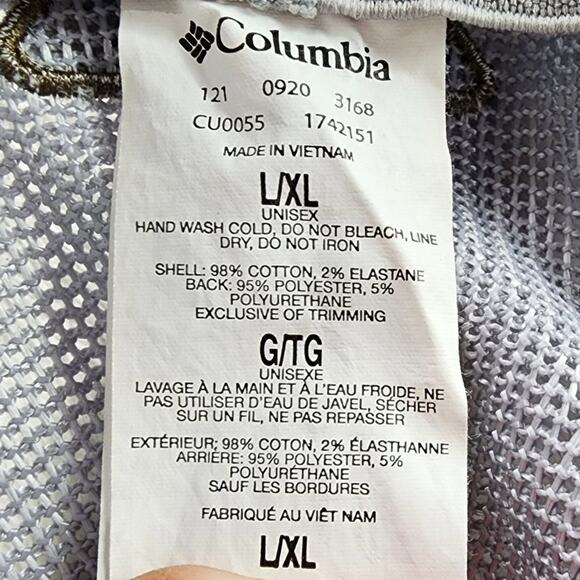 Columbia PHG Game USA Flag Fitted Trucker Hat Whitetail Deer Elk Duck L/XL EUC - Picture 9 of 10